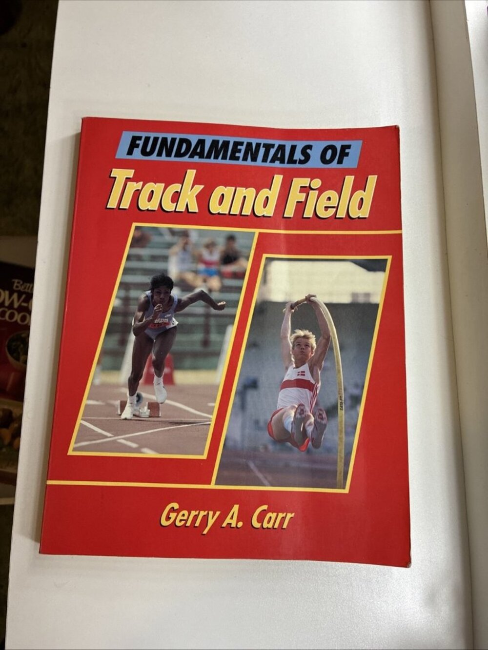 Fundamentals of Track and Field by Gerry A. Carr Textbook Coaching Athletics